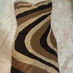 Ruby and Jenna Brown Mini Knit Dress Photo 0