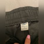 Old Navy Charcoal Grey  Activewear Joggers with Tie Waist size Large Photo 2