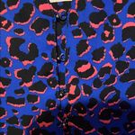 Torrid  Asymmetrical 3/4 Sleeve Blouse neon leopard print Photo 4