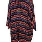 Oscar de la Renta VTG Oscar Re La Renta Ribbon Crochet Open Front Cardigan Size Large Kimono Photo 0