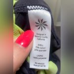 Athleta  Black Athletic Shorts Photo 6