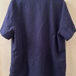 FIGS Catarina One Pocket Scrub Top Size XXL Navy Blue Photo 1