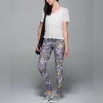 Lululemon  Wunder Under Full On Lux-treme Floral Sport Pistachio Legging 6 Photo 2