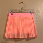 NWOT Free People Movement Rally Ruffle Mini Skirt sz XS/S Orange Photo 0