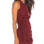 Revolve NWT Saylor Leia Halter Mini Dress in Berry Size Small Photo 2
