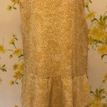 Love Riche straps midi dress dot print yellow size M Photo 1