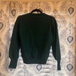 Simplee Apparel Simplee Hunter‎ Green Pom Pom Sweater Size Medium Photo 1