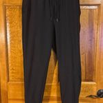 Yogalicious  Lux Maya Illusion Women’s Black Joggers Sz XL-EUC Photo 0