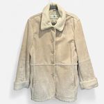 Vintage St. John’s Bay Tan Genuine Suede Leather And Shearling Lined Jacket Size L Photo 1