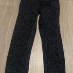 Lululemon  athletica Black Patterned Leggings Photo 0