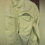 L.L.Bean Women's  Nylon Blend Fishing Shirt Long Sleeve Pockets Vented XL Photo 2