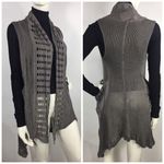 Monoreno  Open Knit Vest Cardigan Boho Photo 1