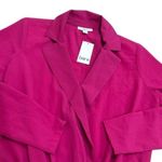 Bar III NEW  Pink and Black Long Sleeve Collared Bodysuit Party Career Chic S Photo 2