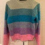 Plume Stripe Crewneck Sweater, LongSleeved, A29 Size XS Photo 2