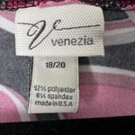 Venezia Womens Top 18/20 Party Cocktail Event Dressy Romantic Feminine Stretch Pink Photo 1