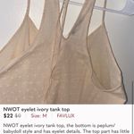 FAVLUX Cream tank top Photo 3