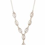 Givenchy  Crystal Open Y Necklace Gold Photo 0