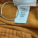 Old Navy NWT  High Rise Linen Blend Straight Leg Pants Size Medium Tiger Eye Photo 7