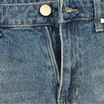 BP High Waist Destroyed Cotton Denim Shorts Medium Wash NWT Size 30 Photo 5