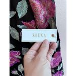 Siena Embroidered Floral Dress Mesh Sleeves Bodycon Size 6 MSRP $138 Homecoming Photo 2