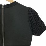 Maje  Sweater Cable Knit Dress Photo 5