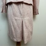 Victoria's Secret Victoria’s Secret Vintage Y2K Pink Tweed Skirt Suit 8 Photo 4