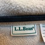 Vintage L.L. Bean Cream Beige Outdoor Fleece Button Down Teddy Jacket Size XL Tan Photo 5