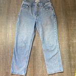 Abercrombie & Fitch  Curve Love Ankle Straight Ultra High Rise Jeans Light 28 / 6 Photo 3