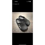 Adidas Women’s 6 Black White Clog Shoes Slip On Photo 4