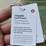 Lululemon Clippable Card Pouch - Edamame Green Photo 7