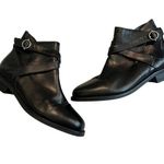 Ariat Windsor Black Strap Buckle Boots 91501, Sz 9 Photo 0