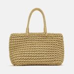ZARA basket handbag Photo 1