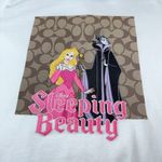 Coach NWT Disney X Signature Sleeping Beauty T Shirt off white size M Photo 7