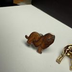 Lion Zebra Giraffe Tack Lapel Pin Lot Of 4 Safari Animals Photo 1