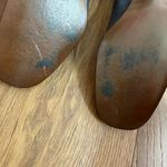 Vintage 60s 70s Imperial Block 2.5” Heel Shoes Navy Blue Black Red Grey 7 Photo 10