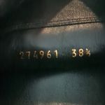 Alexander McQueen  Black Leather Skull Chain Gothic Statement Boots Size 38.5/8US Photo 8