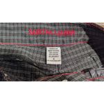 Sabrina Lauren Black & White Plaid Slim Fit Pants Photo 2