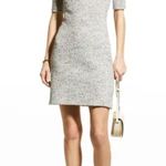 St. John Boucle Ecru Multicolor Knit Mini Dress size 6 Photo 3