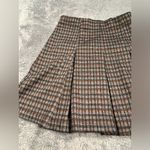 Max Studio pleated plaid skirt XS NWT Photo 1