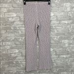 Aerie Lavender Knit Ribbed Flare Pants Photo 2