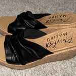 Blowfish MALIBU women’s size 10 Boynton Wedge slip on sandal new without box Black Photo 2
