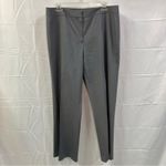 Lafayette 148 New York Menswear Business Pants Straight Grey Womens‎ 12 Wool Gray Photo 1