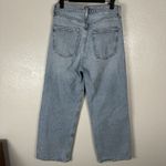 AGOLDE Ren Light Wash High Waist Straight Wide Leg Classic Denim Jeans Womens 27 Photo 2