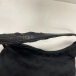 Gucci Black GG Canvas Hobo Bag w/ Leather Trim - Preowned Photo 12