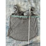 Chaser NWT!  Heathered Gray Strappy Ruffle Tank Top Medium Photo 2