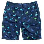Ralph Lauren Polo Golf Ralph‎ Lauren Flamingo Print Sateen Bermuda Shorts Size 8 Photo 3