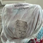 Willow and Wind Crochet Sundress Cotton‎ Blend Women’s S White Blue Pink Photo 5