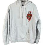 Hello Kitty Hypland x  Car Break White Hoodie Kangaroo Pocket Size‎ Small Photo 3