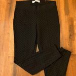Old Navy  pants women’s medium black Stevie Swiss dots stretch pant ankle length Photo 0