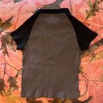 Brandy Melville baseball black & grey tee t shirt Photo 6